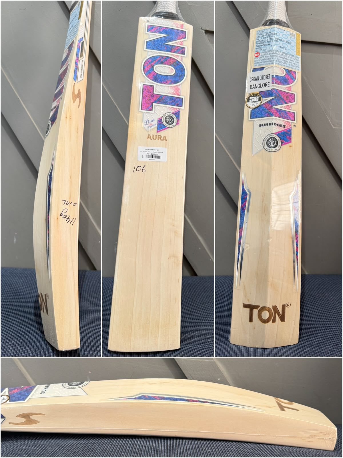 SS Players Reserve Aura Cricket Bat