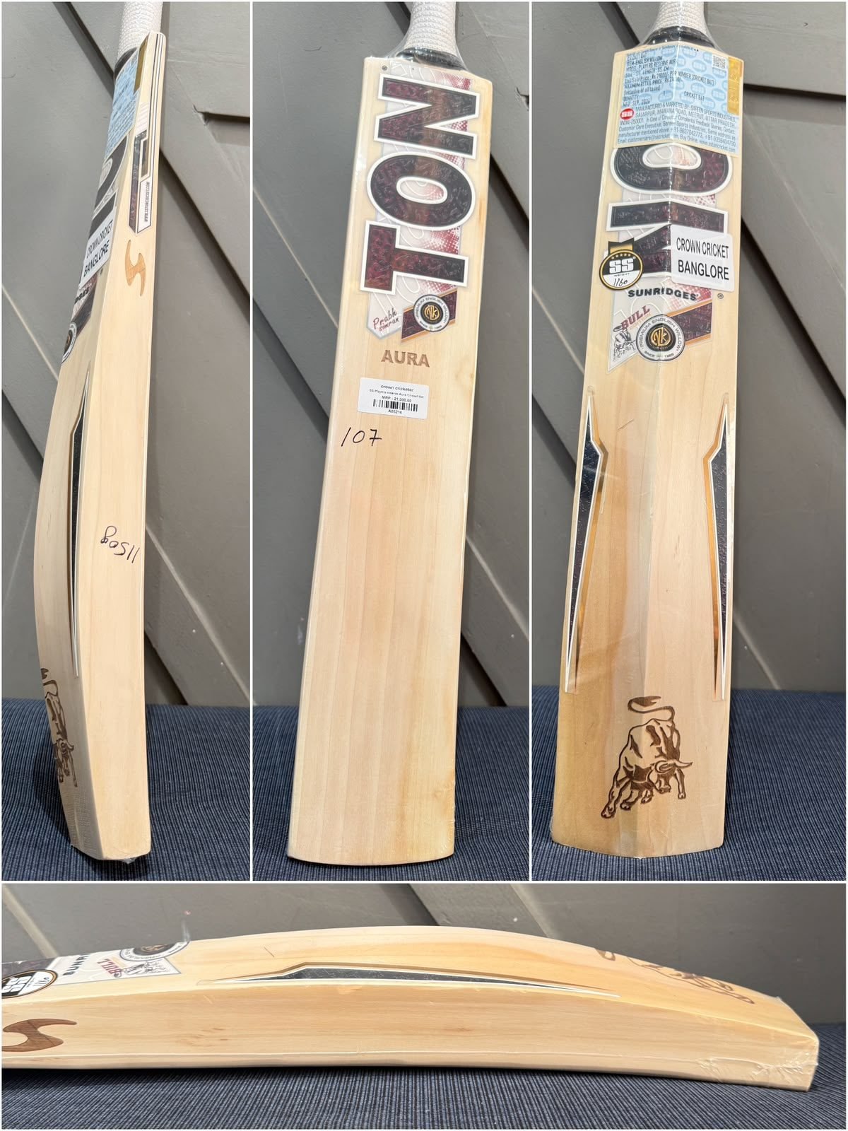 SS Players Reserve Aura Cricket Bat