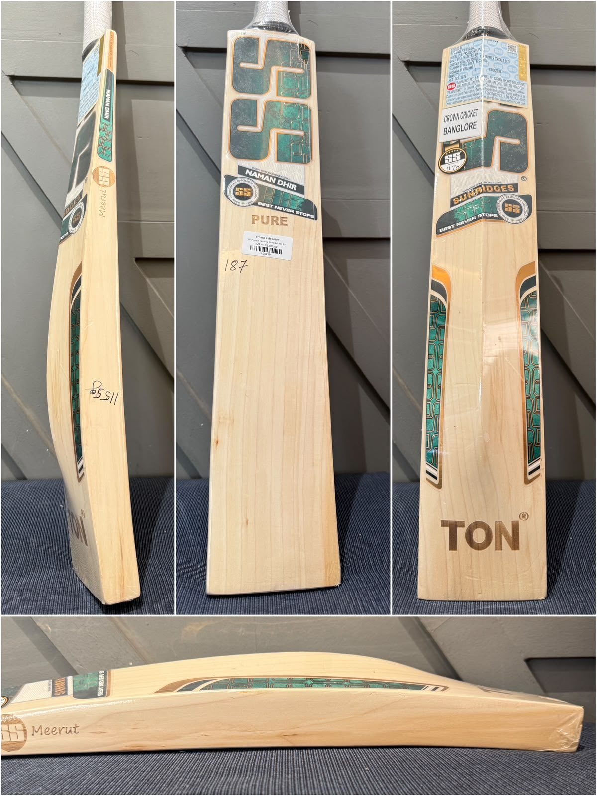 SS Players Reserve Pure Cricket Bat