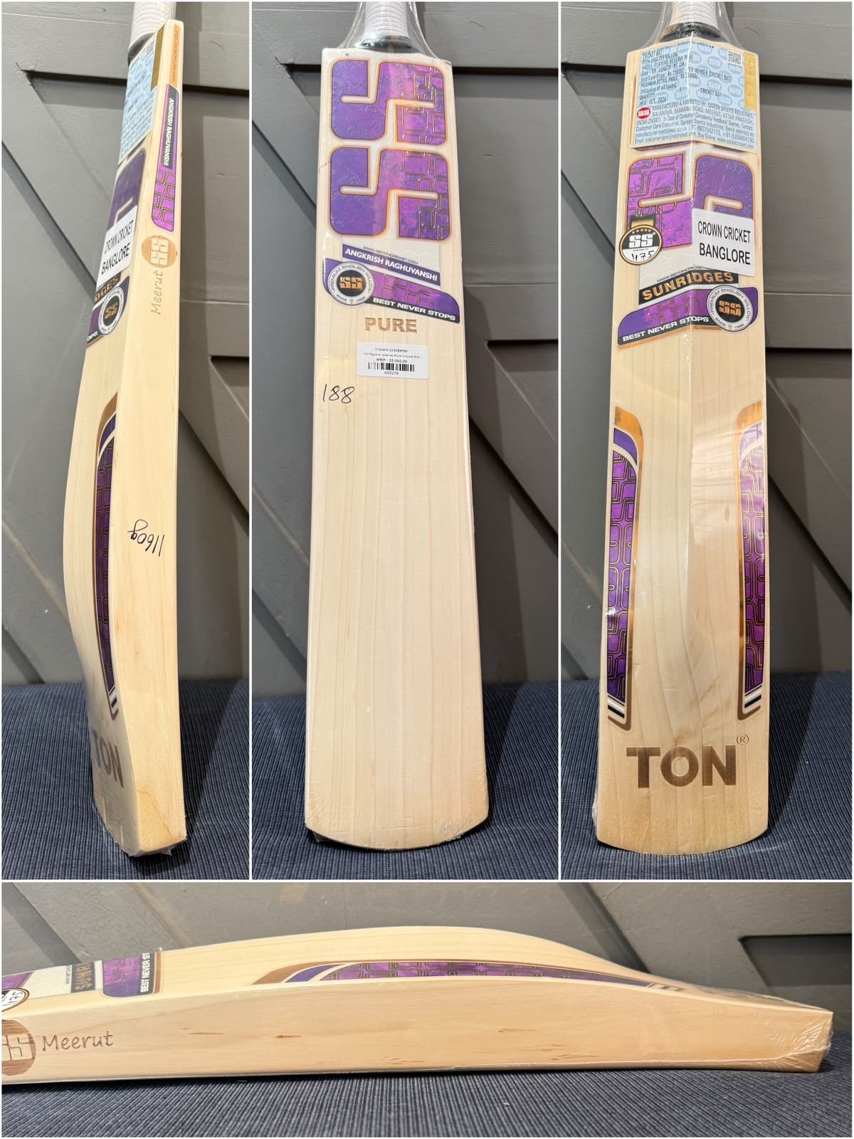 SS Players Reserve Pure Cricket Bat