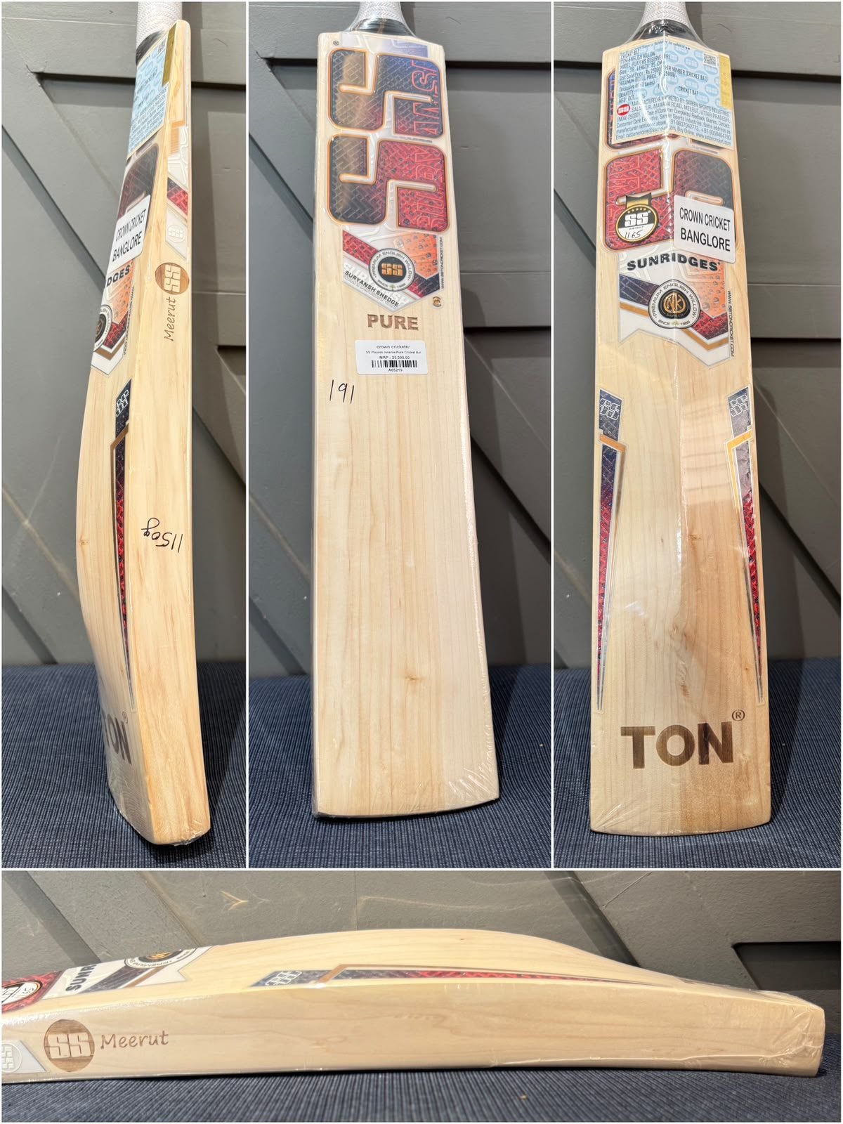 SS Players Reserve Pure Cricket Bat