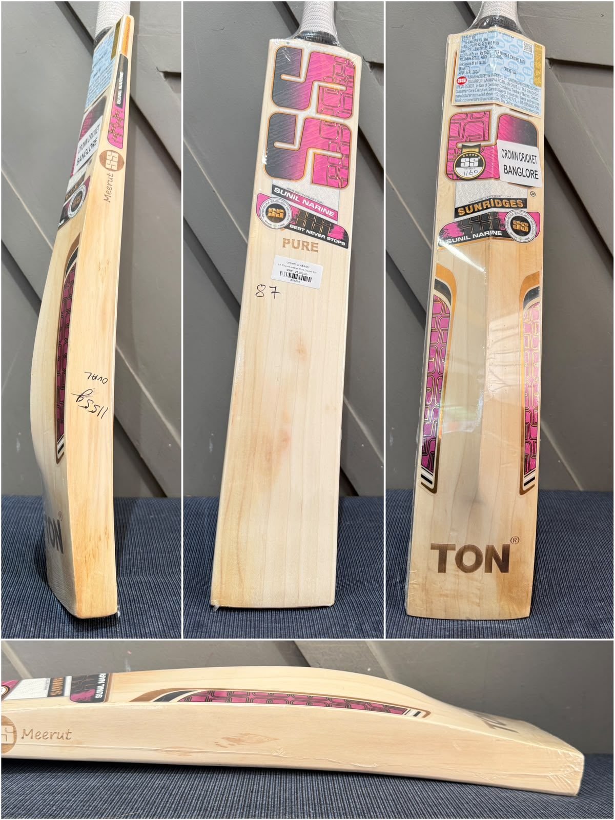SS Players Reserve Pure Cricket Bat