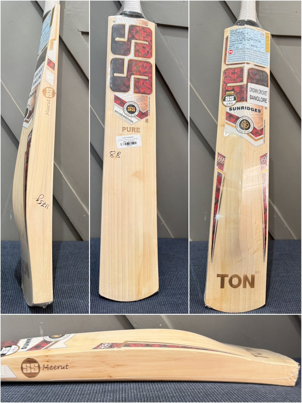 SS Players Reserve Pure Cricket Bat