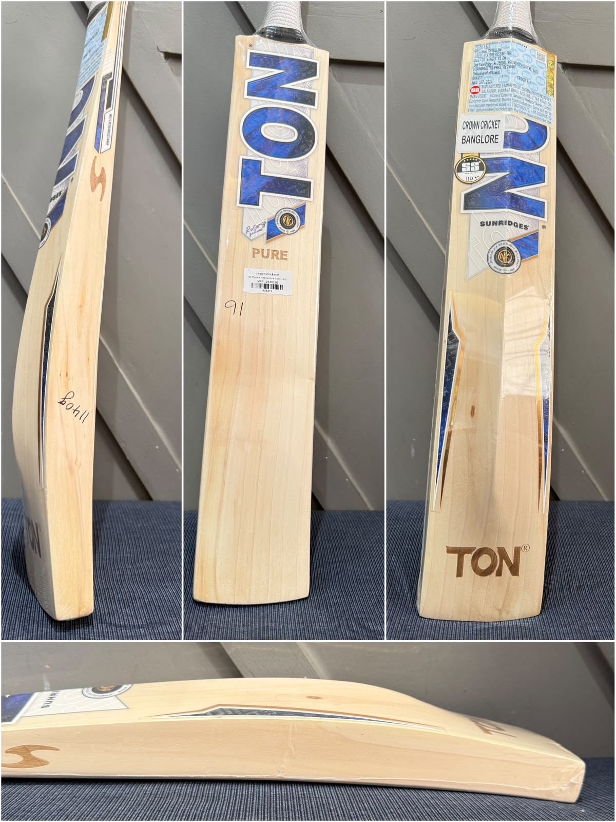 SS Players Reserve Pure Cricket Bat