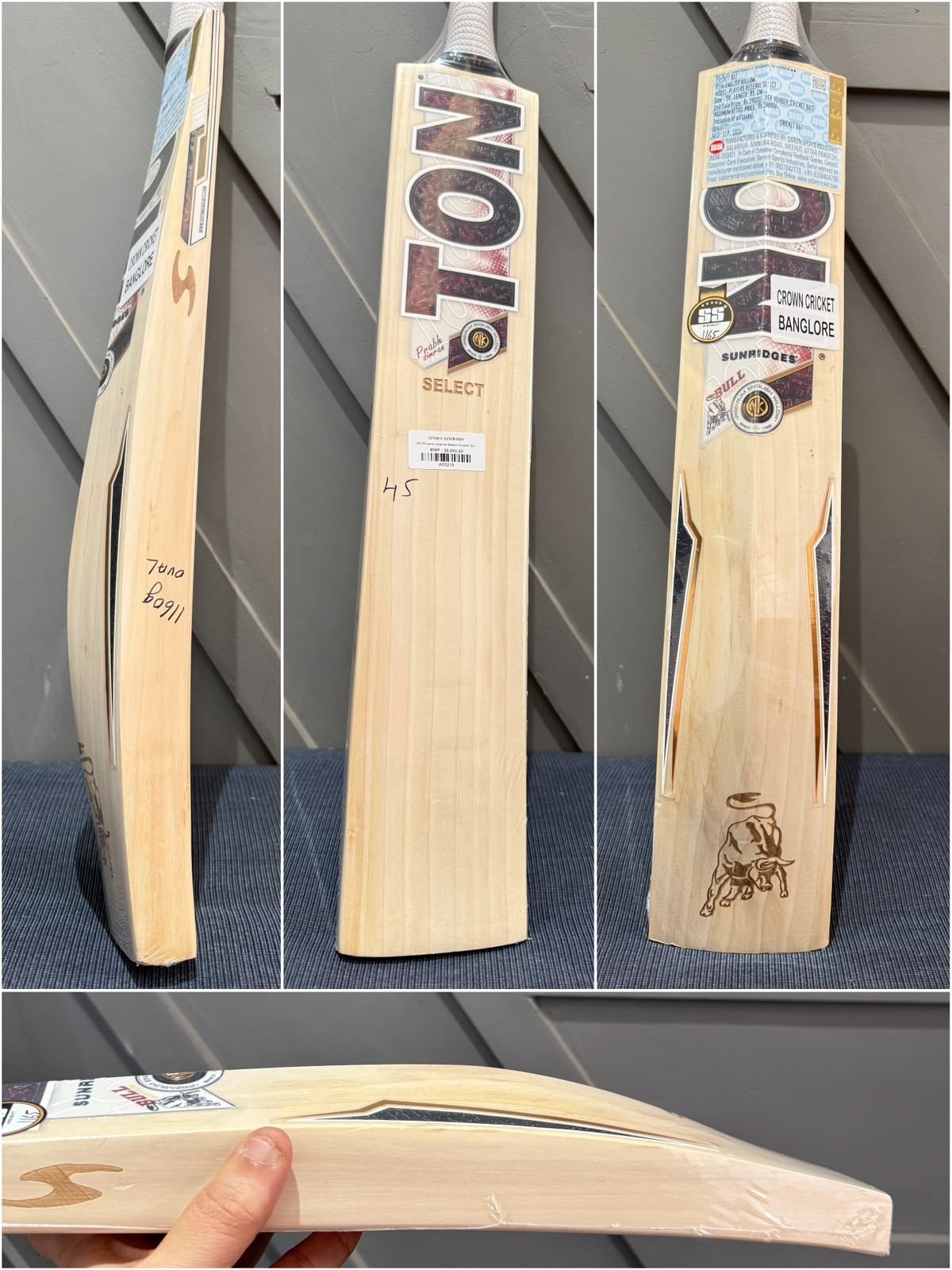 SS Players Reserve Select Cricket Bat