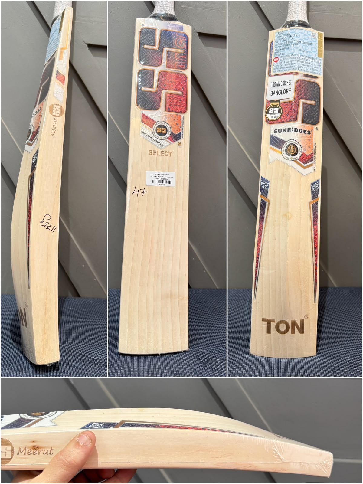 SS Players Reserve Select Cricket Bat