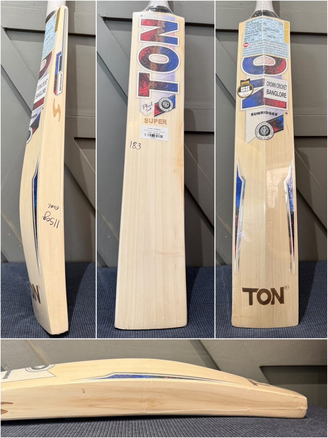 SS Players Reserve Super Cricket Bat – Crown Cricketer