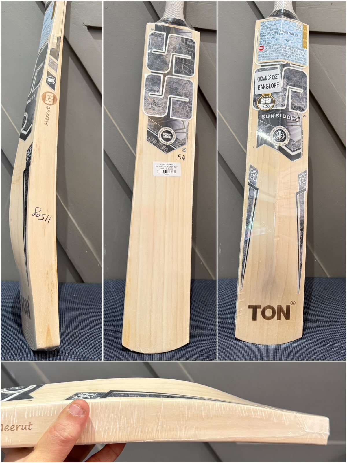SS Silver Cricket Bat