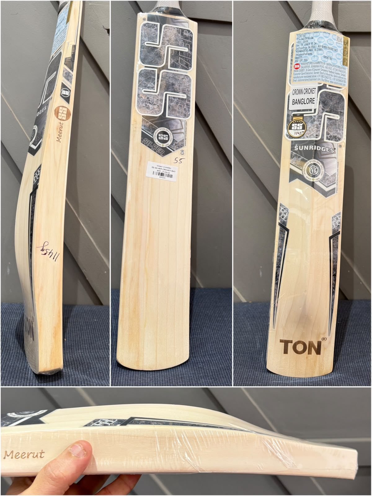 SS Silver Cricket Bat