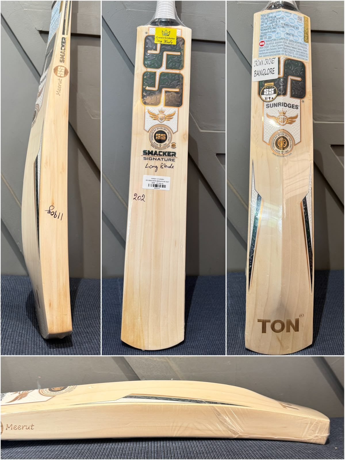 SS Smacker Signature Cricket Bat