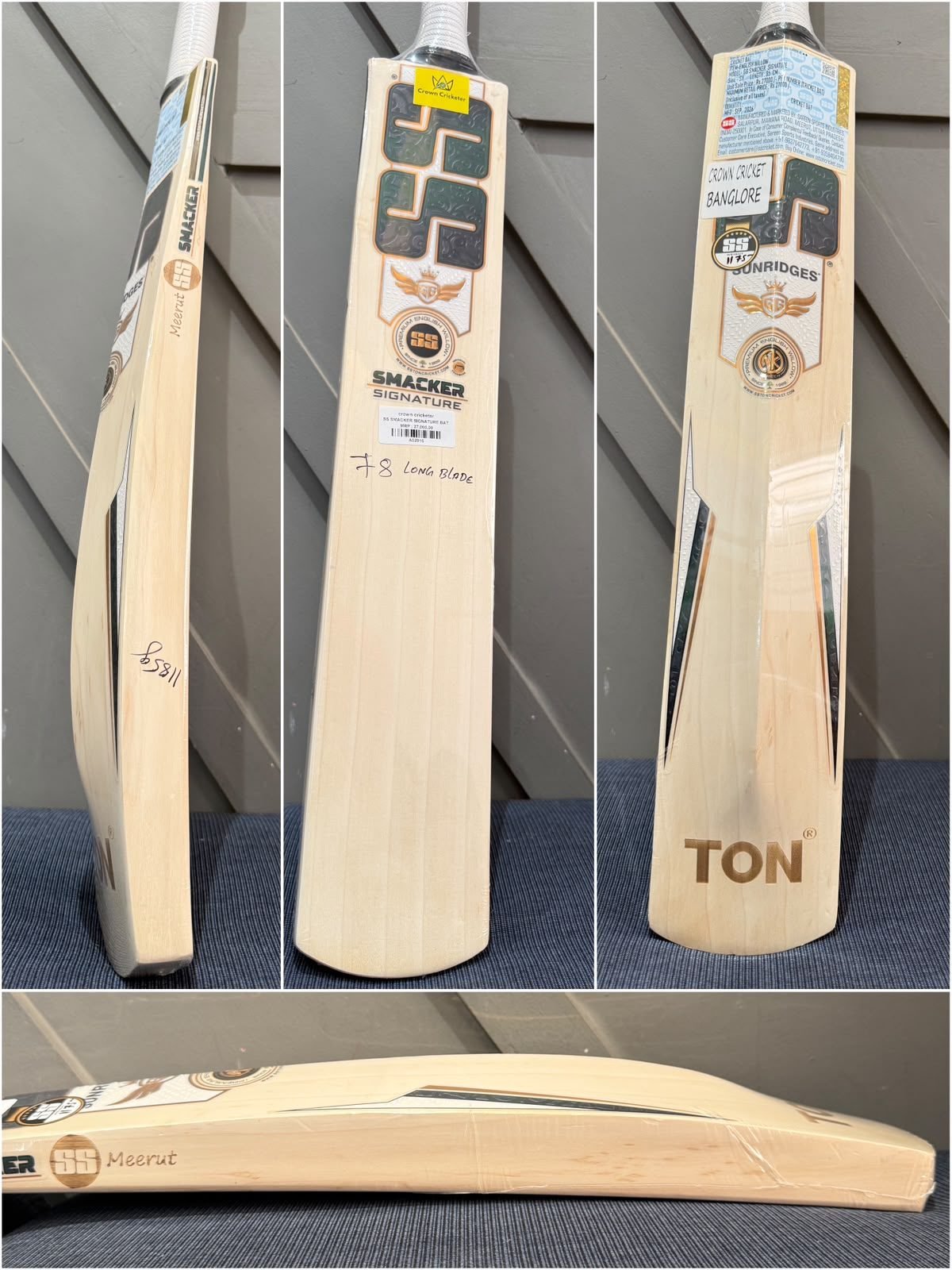 SS Smacker Signature Cricket Bat