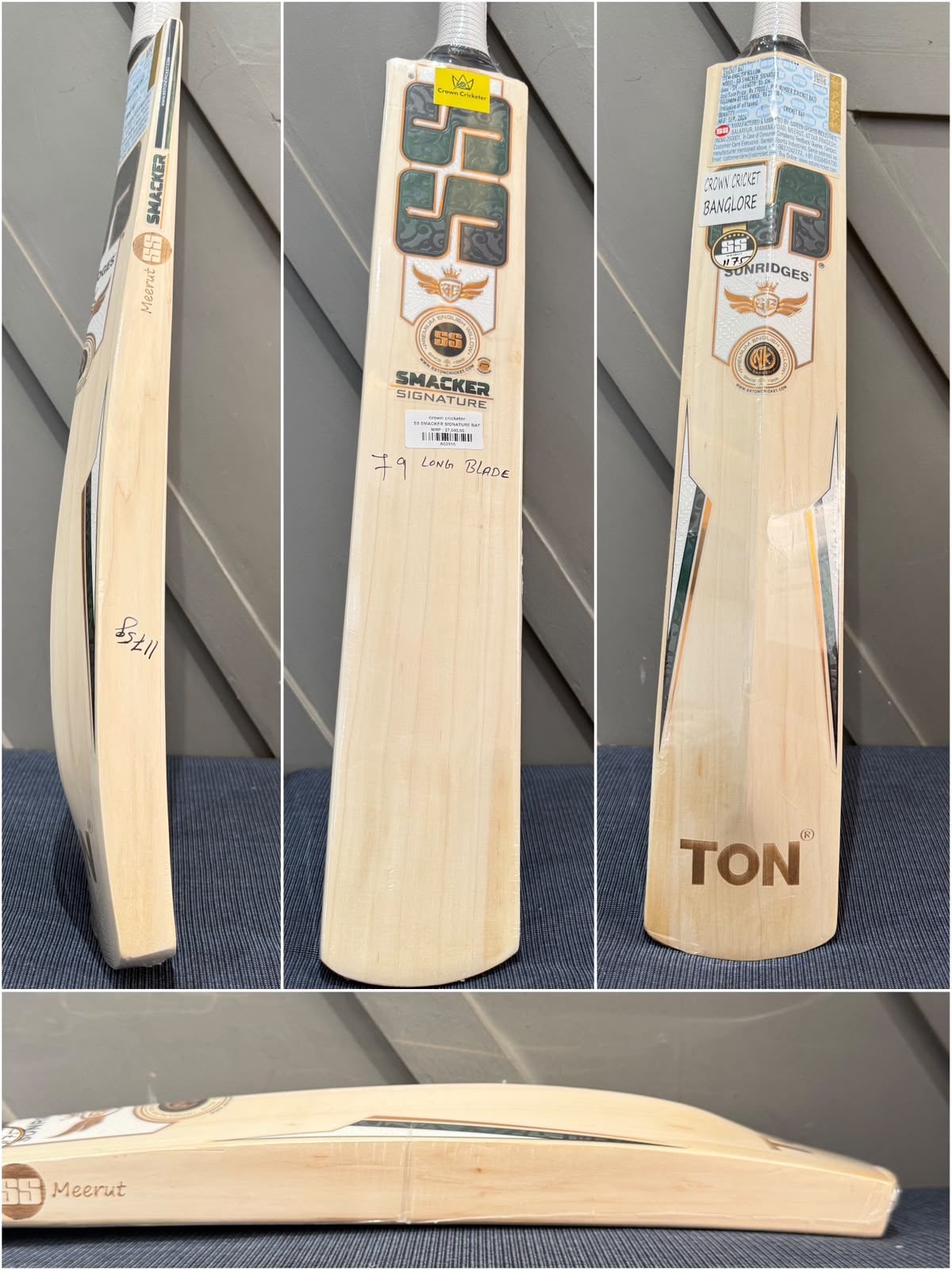 SS Smacker Signature Cricket Bat