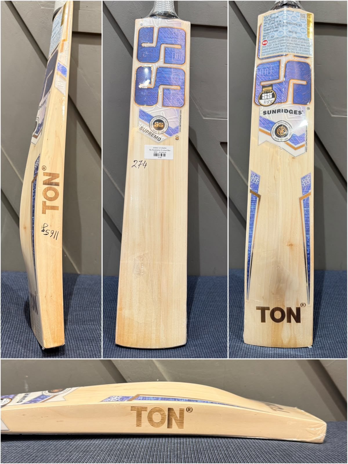 SS Supremo Cricket Bat