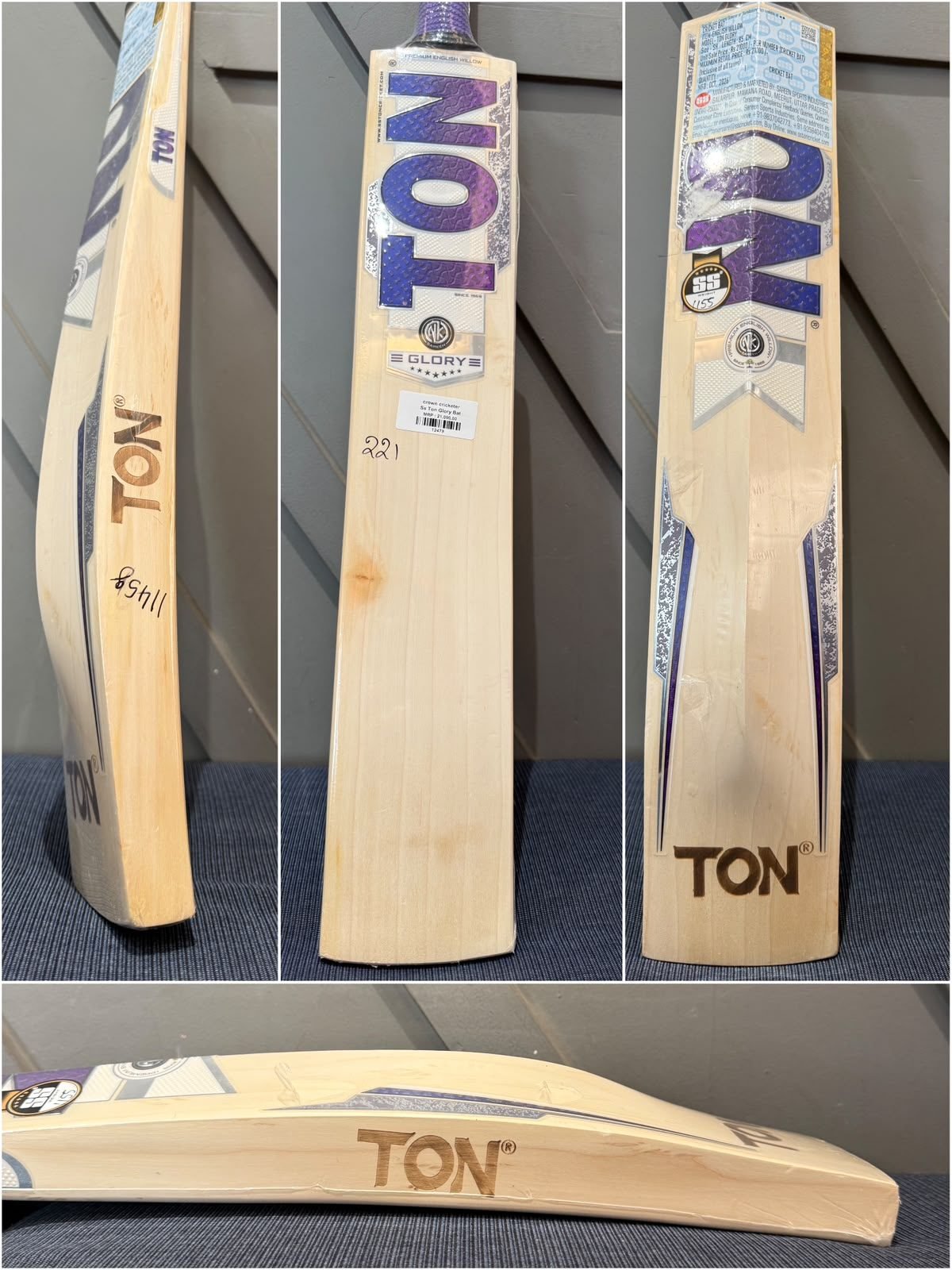 SS Ton Glory Cricket Bat