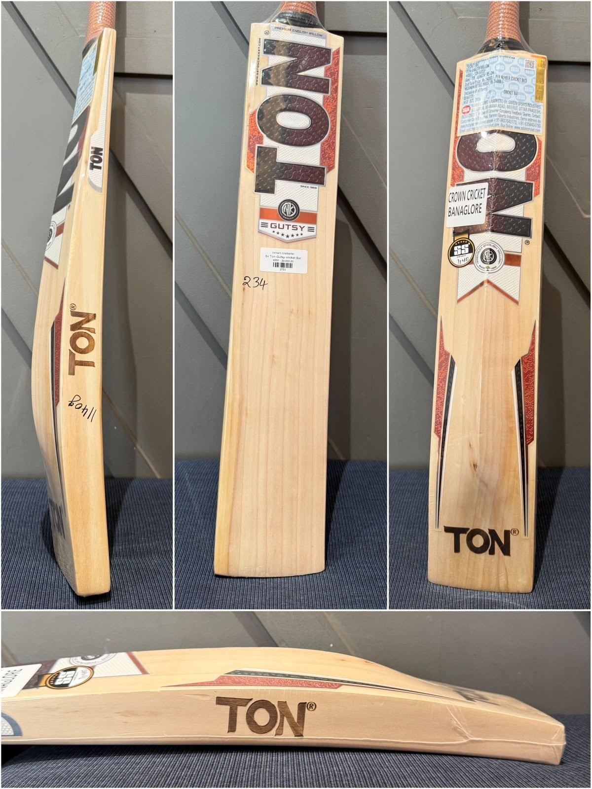 SS Ton Gutsy Cricket Bat