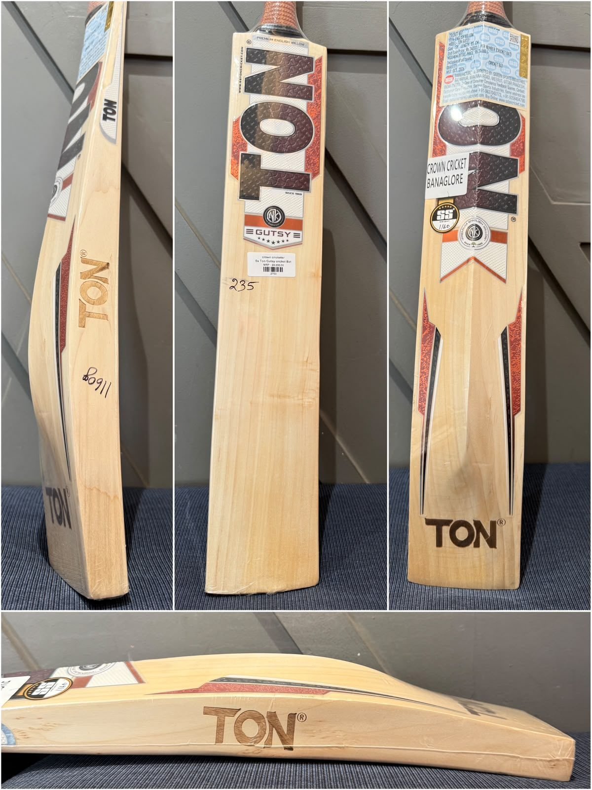 SS Ton Gutsy Cricket Bat