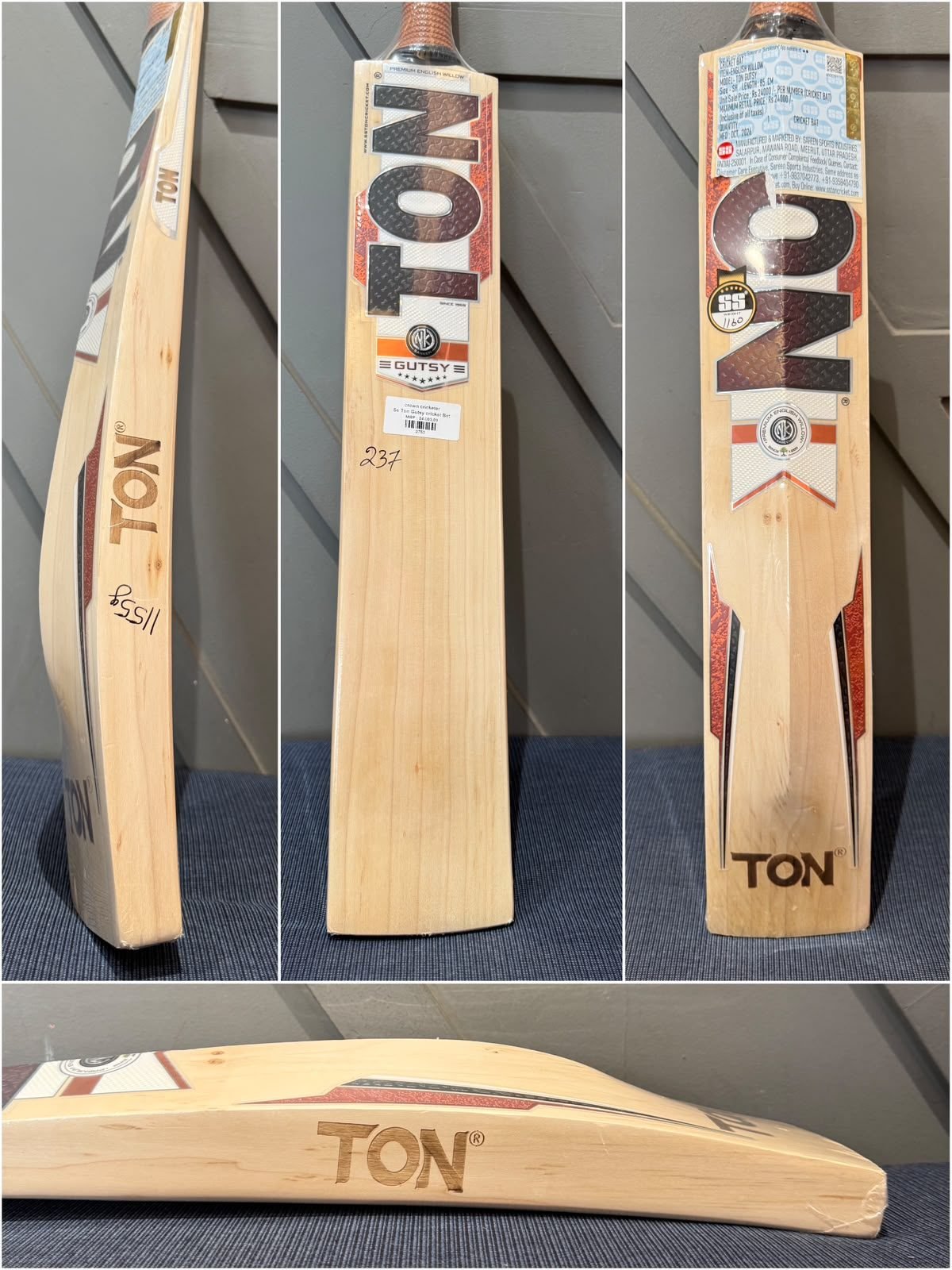 SS Ton Gutsy Cricket Bat