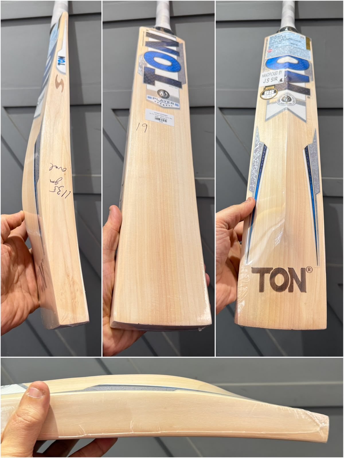 SS Ton Player Edition Cricket Bat