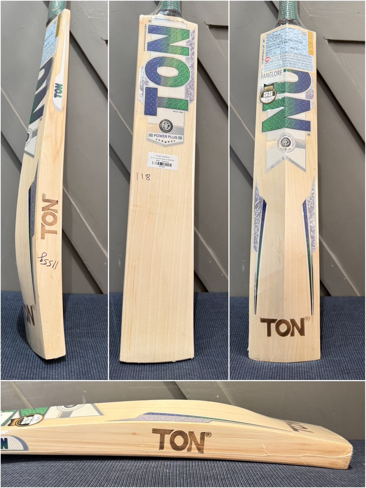 SS Ton Power Plus Cricket Bat
