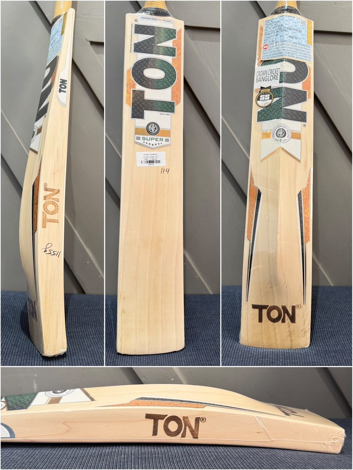 SS Ton Super Cricket Bat
