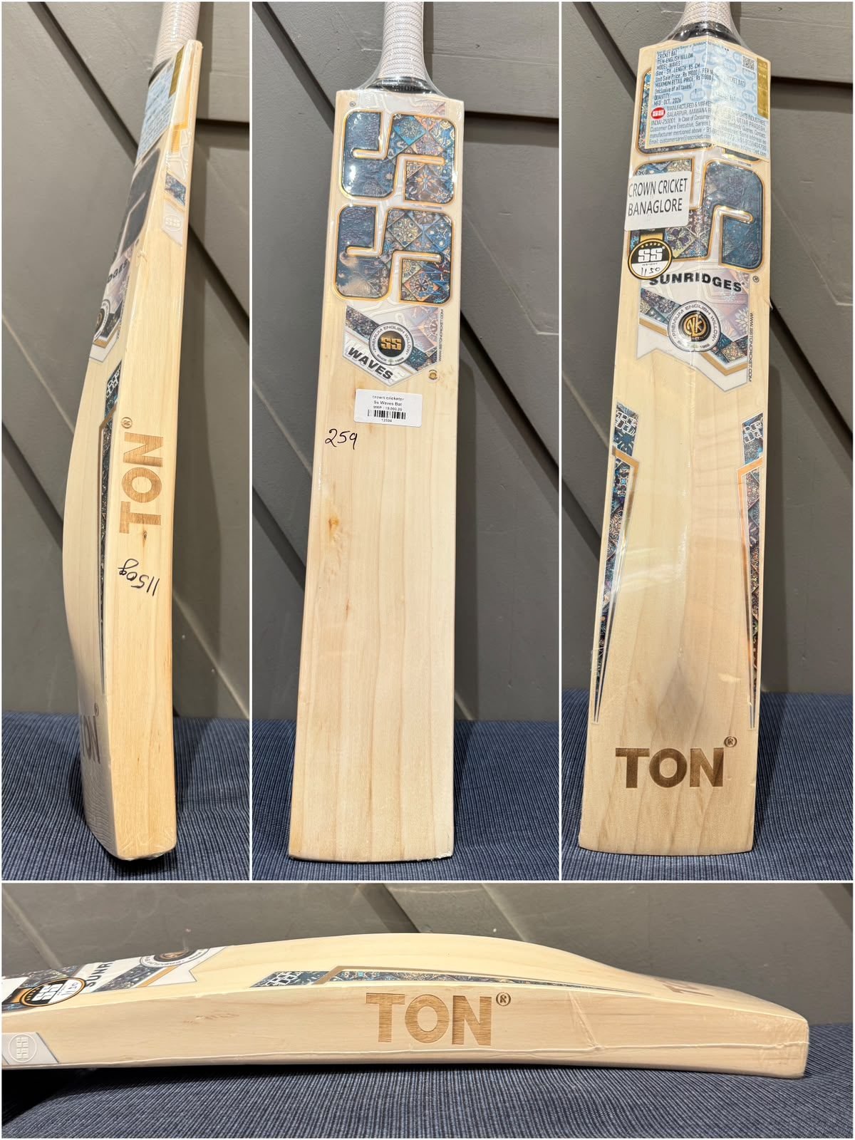 SS Waves Cricket Bat