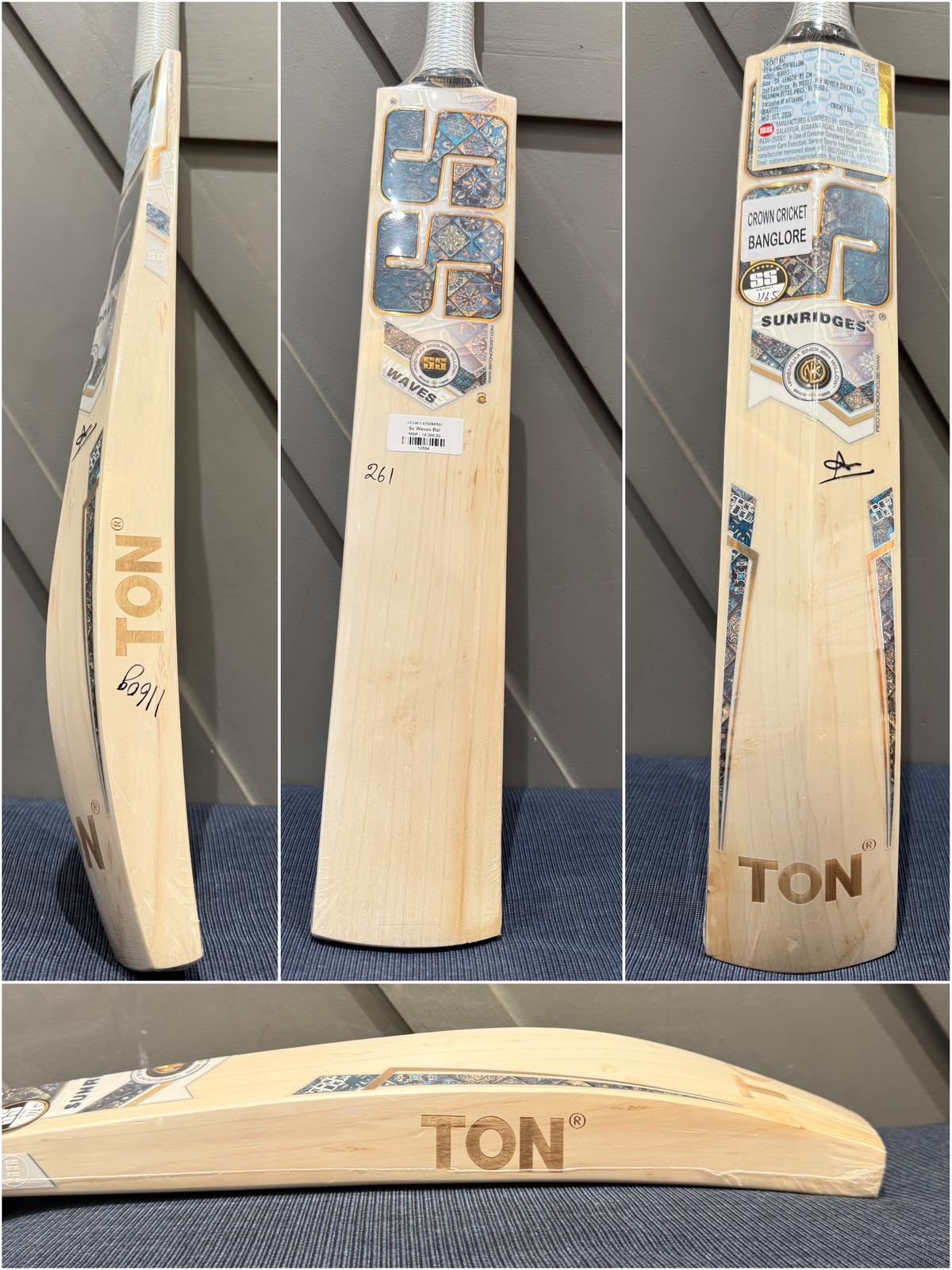 SS Waves Cricket Bat