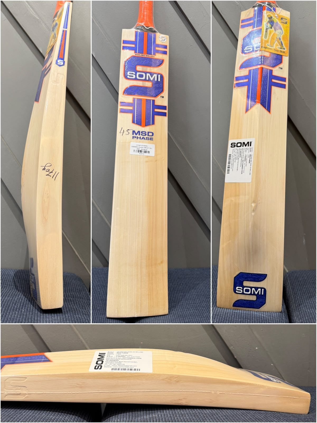 Somi MSD Phase Cricket Bat