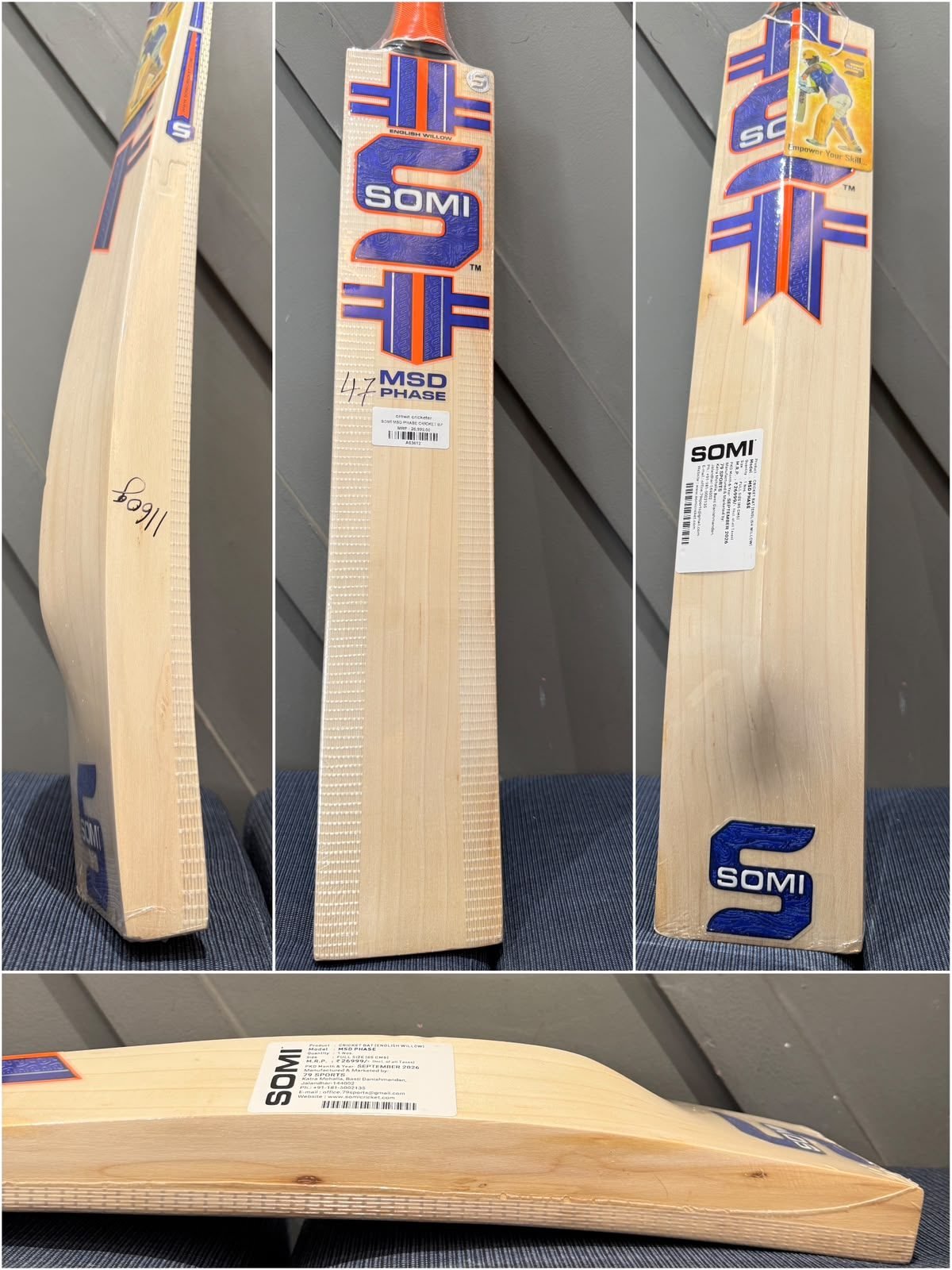 Somi MSD Phase Cricket Bat
