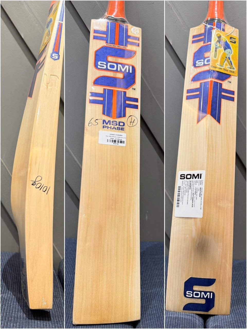 Somi MSD Phase Junior Cricket Bat