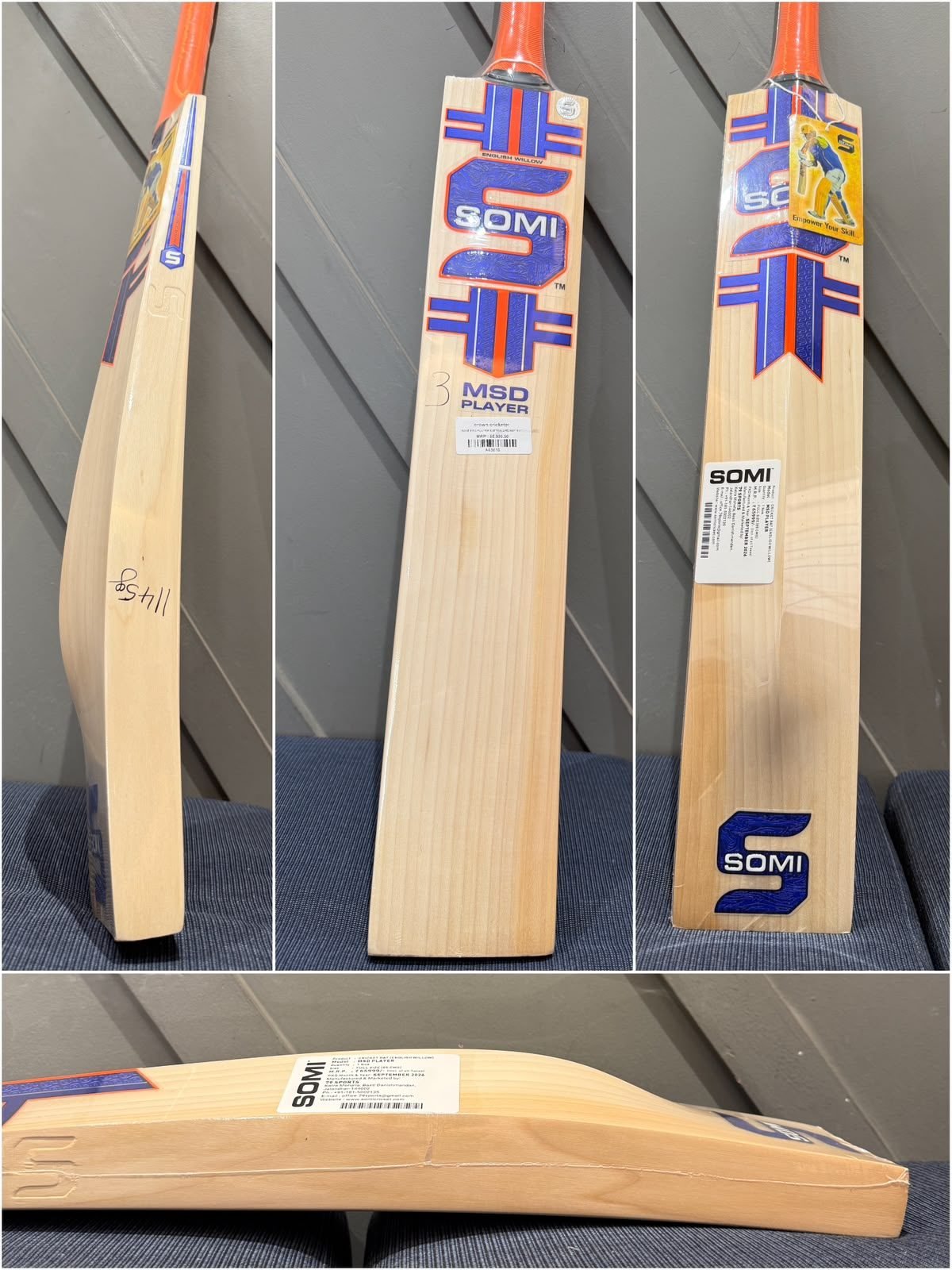 Somi MSD Player Edition Cricket Bat