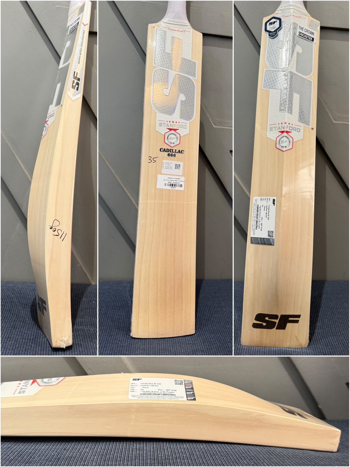 Stanford Cadillac 666 Cricket Bat
