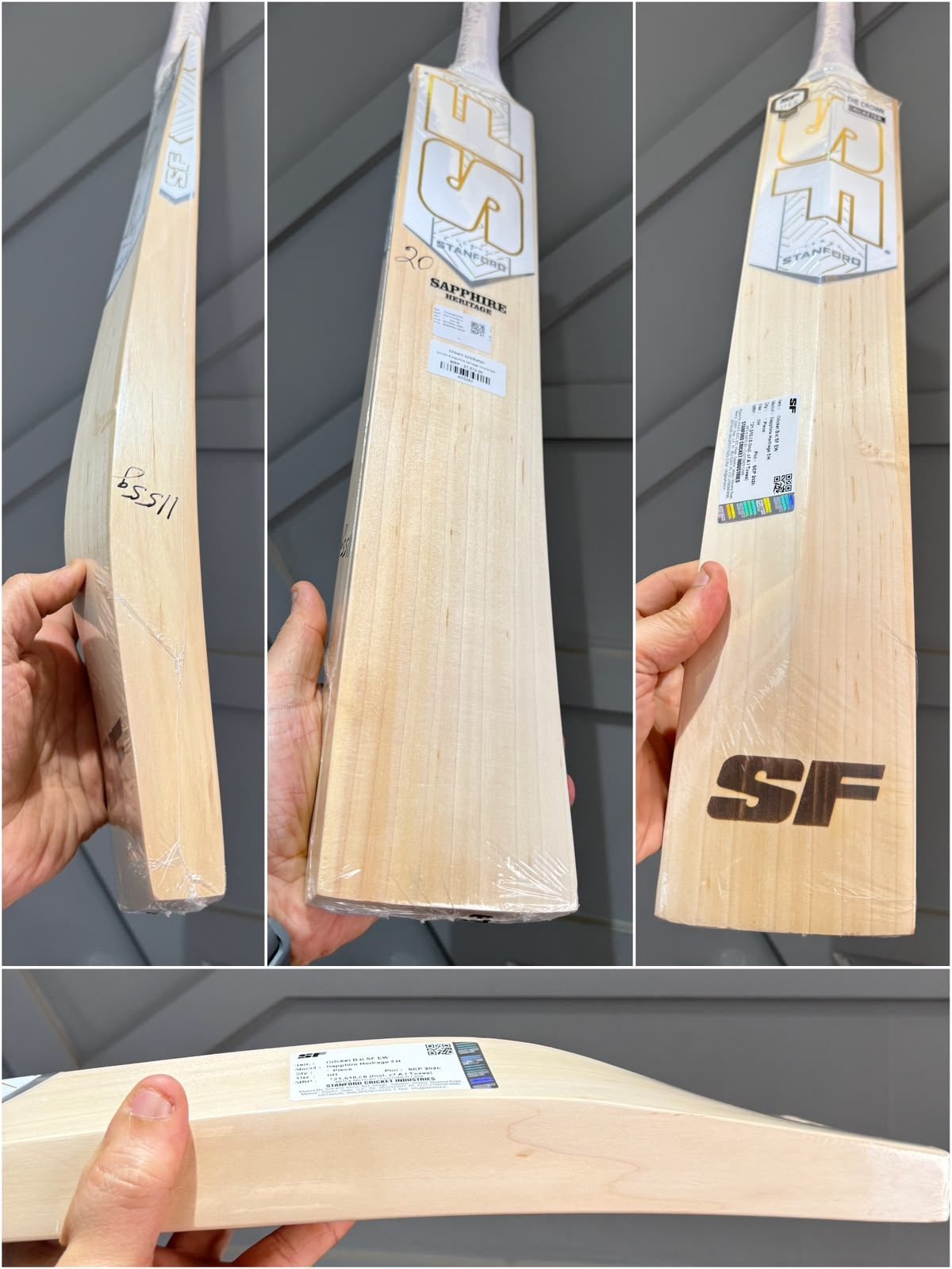 Stanford Sapphire Heritage Cricket Bat