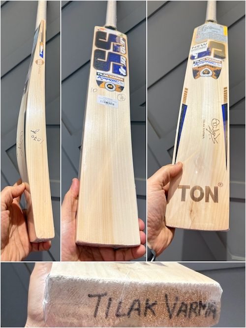 SS Tilak verma Player Edition Harrow Cricket Bat
