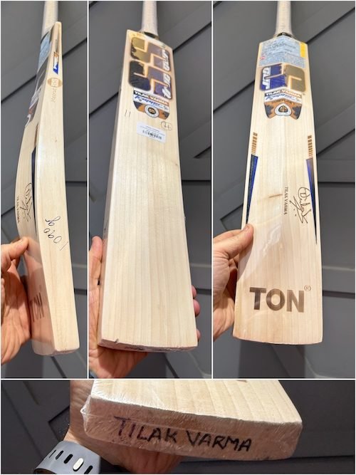 SS Tilak Verma Player Edition Harrow Cricket Bat