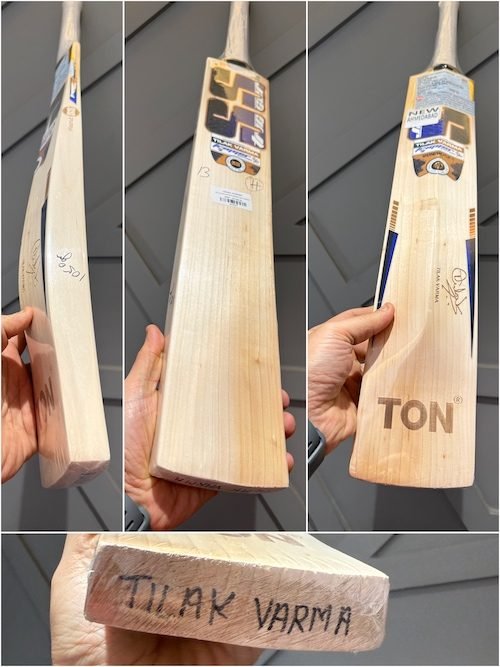 SS Tilak Verma Player Edition Harrow Cricket Bat