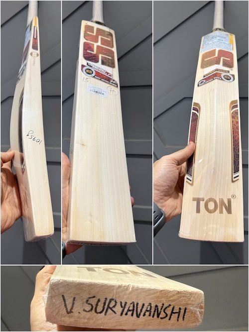SS Vaibhav sooryavanshi Player Edition Harrow Cricket Bat
